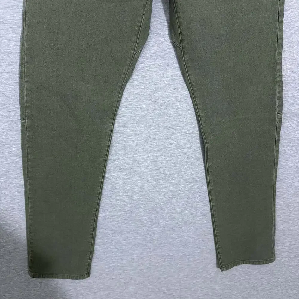 Huckleberry Proof Men's Size 36x34 Green Canvas Slim Fit Rover Pants Durable